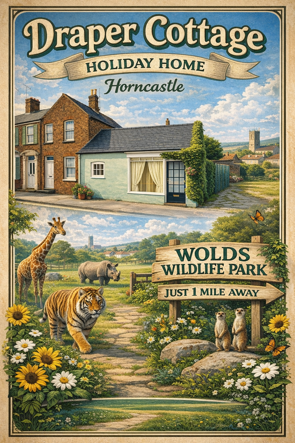 wolds zoo Horncastle Lincolnshire