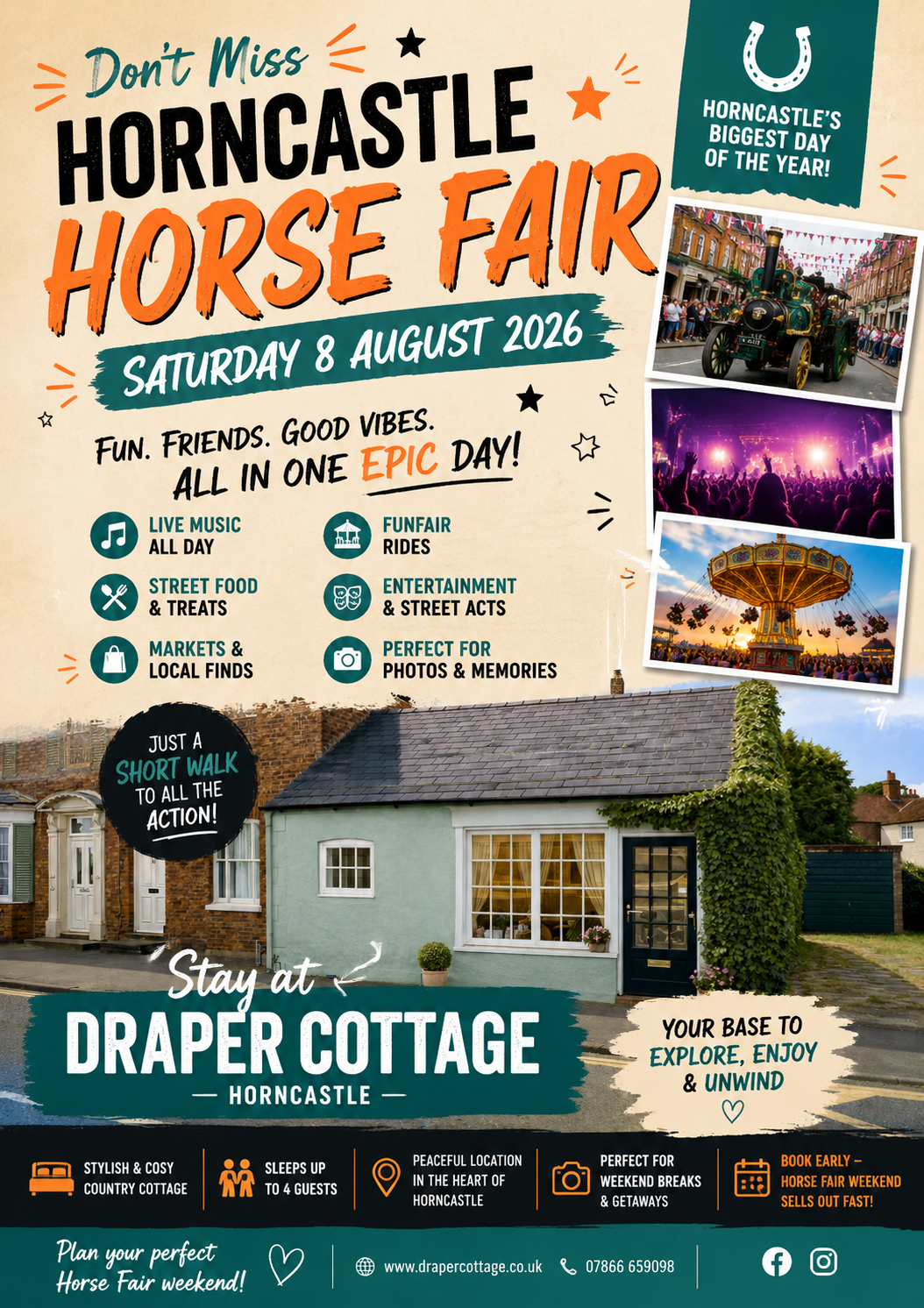 Horse Fair Horncastle Lincolnshire